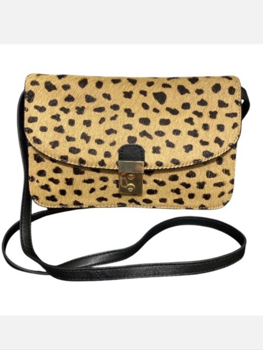 Tory Burch Signature Calf Hair Crossbody Bag - Picture 3 of 13